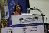 1. Ms Seema Bhatt, Independent Consultant - Climate Change, Conservation and Ecotourism, New Delhi introducing the Raipur CMS VATAVARAN